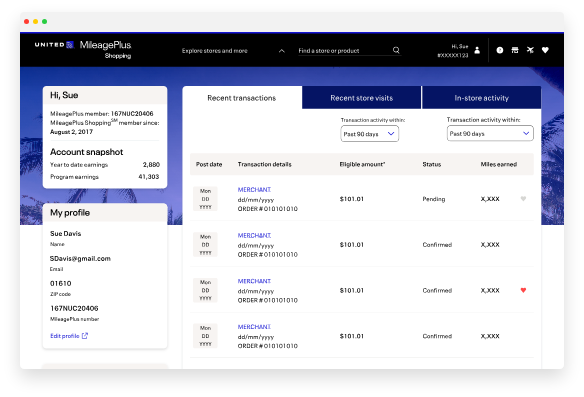 How it works United MileagePlus Shopping